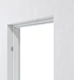 Detailansicht von CLASSEN Blockrahmen Weiß Struktur CPL 