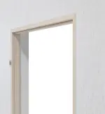 Detailansicht von CLASSEN Blockrahmen Bord für Wohnungseingangstüren Akazie hell CPL 