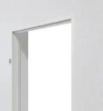 Detailansicht von CLASSEN Blockrahmen Bord für Wohnungseingangstüren RAL 9003 CPL 