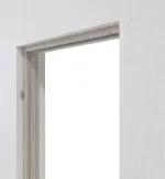 Detailansicht von CLASSEN Blockrahmen Nuss Kolumbia hell 3D Look