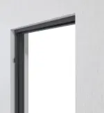 Detailansicht von CLASSEN Blockrahmen Graphit RAL 7024 CPL