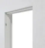 Detailansicht von Blockrahmen RAL 9003 Weißlack