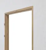 Detailansicht von CLASSEN Blockrahmen für Brandschutztüren EI30 Hickory Eiche CPL