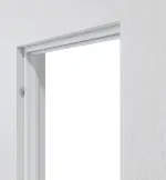 Detailansicht von Blockrahmen Weiß Dekorfolie