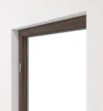 Detailansicht von HÖRMANN Blockrahmen Alpineiche Duradecor ProLine mit runder Kante