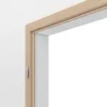 Detail-Ansicht von TEUTO Blendrahmen für Doppelflügeltüren Authentic Achat CPL mit runder Kante