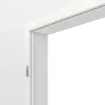 Detail-Ansicht von TEUTO Blendrahmen für Doppelflügeltüren Authentic Bianco CPL mit runder Kante