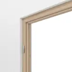 Detail-Ansicht von TEUTO Blockrahmen für Doppelflügeltüren Authentic Achat CPL mit runder Kante