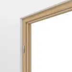 Detailansicht von GARANT Blockrahmen für Doppelflügeltüren Authentic Asteiche CePaL mit runder Kante