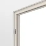 Detailansicht von GARANT Blockrahmen für Doppelflügeltüren Authentic Perl CePaL mit runder Kante