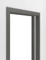 Detailansicht von WESTAG Schiebetürsystem in der Wand laufend Acciaio Hamilton FX 5000 Fenix NTA