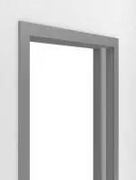 Detailansicht von WESTAG Schiebetürsystem in der Wand laufend Argento Dukat FX 5001 Fenix NTA