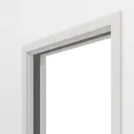Detailansicht von GARANT Schiebetürsystem in der Wand laufend 0160-60 Silver Grey CePaL