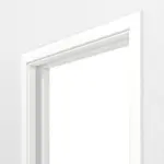 Detailansicht von Schiebetürsystem in der Wand laufend Ultramatt Weiß Concepto - Hörmann