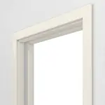 Detailansicht von JELD-WEN Schiebetürsystem in der Wand laufend Classic Uni Weißlack DuriTop