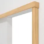 Detailansicht von CLASSEN Schiebetürsystem Eiche geölt 3D Look ohne Zarge