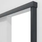 Detailansicht von CLASSEN Schiebetürsystem Graphit CPL ohne Zarge PL-Norm