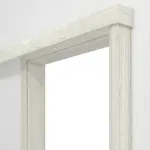 Detailansicht von CLASSEN Schiebetürsystem Eiche Grau 3D Look mit Zarge