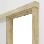 Detailansicht von CLASSEN Schiebetürsystem Hamilton Eiche CPL mit Zarge PL-Norm