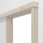 Detailansicht von CLASSEN Schiebetürsystem Nuss Kolumbia hell 3D Look mit Zarge