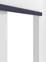 Detailansicht von WESTAG Schiebetürsystem vor der Wand laufend Blu Fes FX 0754 FENIX NTM