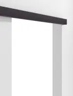 Detailansicht von WESTAG Schiebetürsystem vor der Wand laufend Viola Orissa FX 0790 FENIX NTM