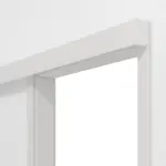 Detailansicht von GARANT Schiebetürsystem vor der Wand laufend 0160-60 Silver Grey CePaL
