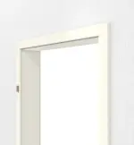 Detailansicht von GARANT Zarge für Feuchtraumtüren 9417-60 Snow White Resopal mit eckiger Kante