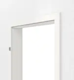 Frontansicht der Zarge von GARANT Schallschutztür-Set Weißlack RAL 9016 mit Zarge