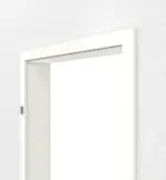 Detailansicht von GARANT Zarge für Wärmeschutztüren U11026SD Kristallweiß GHK08 mit eckiger Kante