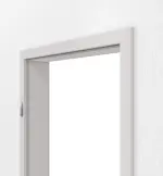 Detailansicht von GARANT Zarge U12188SD Lichtgrau GHK08 mit eckiger Kante