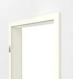 Detailansicht von GARANT Zarge W980ST15 Platinweiß GHK08 mit eckiger Kante