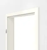 Detailansicht von GARANT Zarge 0105-60 Pearl White CPL mit kleiner Rundkante