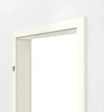 Detailansicht von GARANT Zarge für Rauchschutztüren 9417-60 Snow White CePaL mit kleiner Rundkante