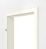 Detailansicht von GARANT Zarge für Wohnungseingangstüren 9417-60 Snow White CePaL mit kleiner Rundkante