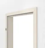 Detailansicht von GARANT Zarge für Schallschutztüren Authentic Perl CePaL mit runder Kante