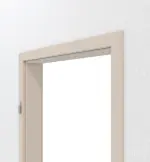 Detailansicht von CLASSEN Zarge Kaschmir CPL mit runder Kante