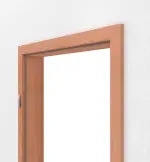 Bild 2 von Brandschutzzarge Buche Echtholzfurniert eckiger Kante - Jeld-Wen