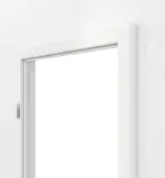 Detailansicht von GARANT Blendrahmen Matt Weißlack 9016 G-TEC mit runder Kante