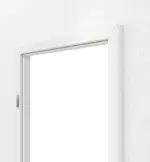 Detailansicht von GARANT Blockrahmen Matt Weißlack 9016 G-TEC mit runder Kante