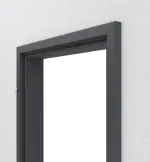 Detailansicht von CLASSEN Zarge Cmok Graphit RAL 7024 CPL