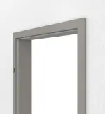 Detailansicht von GARANT Zarge für Objektinnentüren U12115SD Platingrau GHK08 mit eckiger Kante