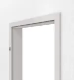 Detailansicht von GARANT Zarge für Objektinnentüren U12188SD Lichtgrau GHK08 mit eckiger Kante
