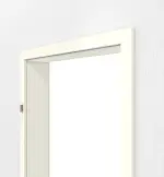 Detailansicht von GARANT Zarge für Objektinnentüren W980ST15 Platinweiß GHK08 mit eckiger Kante