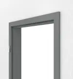 Detailansicht von WESTAG Zarge Basalt A 421 GetaLit HPL mit eckiger Kante