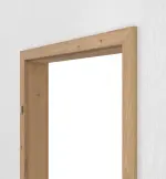 Detailansicht von WESTAG Zarge für Rauchschutztüren Artis Eiche Ei 793 Portalit CPL mit eckiger Kante