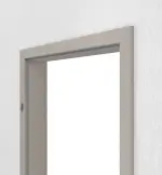 Detailansicht von WESTAG Zarge für Schallschutztüren Semento BN 434 PortaLit CPL mit runder Kante