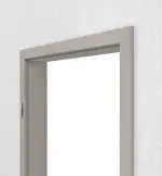 Detailansicht der Zarge von WESTAG Innentür-Set Semento BN 434 PortaLit CPL mit Zarge und Drücker