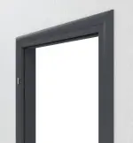 Detailansicht von CLASSEN Zarge New Arcus Graphit RAL 7024 CPL