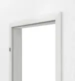 Detailansicht von GARANT Zarge für Objektinnentüren Authentic Grigio CePaL mit runder Kante